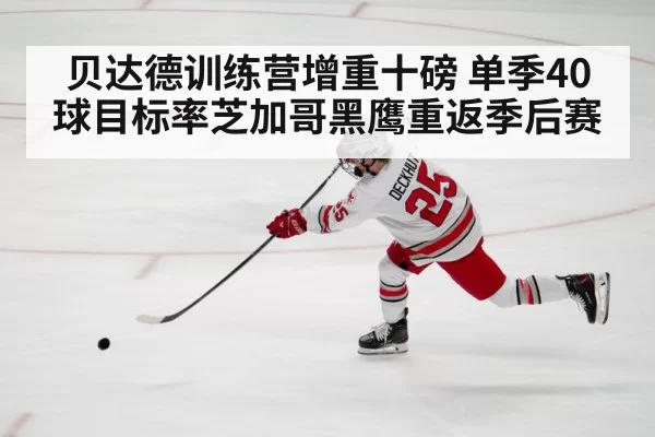 贝达德训练营增重十磅 单季40球目标率芝加哥黑鹰重返季后赛